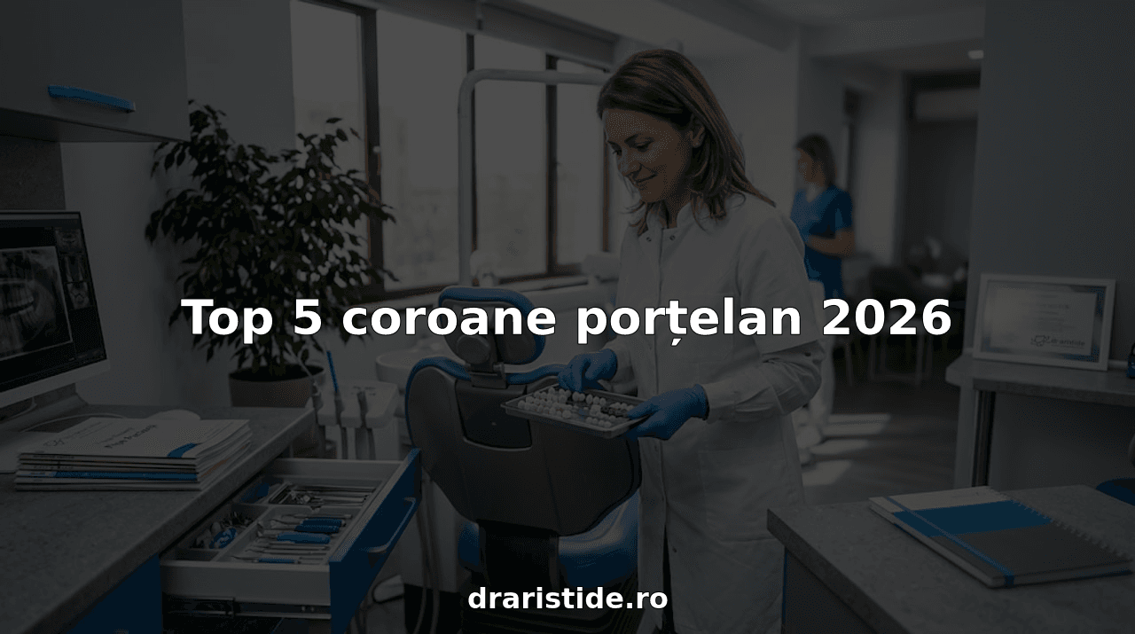 Top 5 coroane porțelan 2026