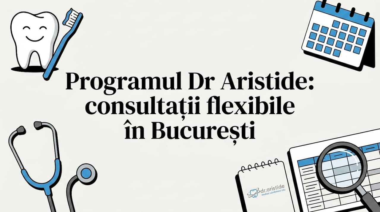 Programul Dr Aristide: consultații flexibile în București