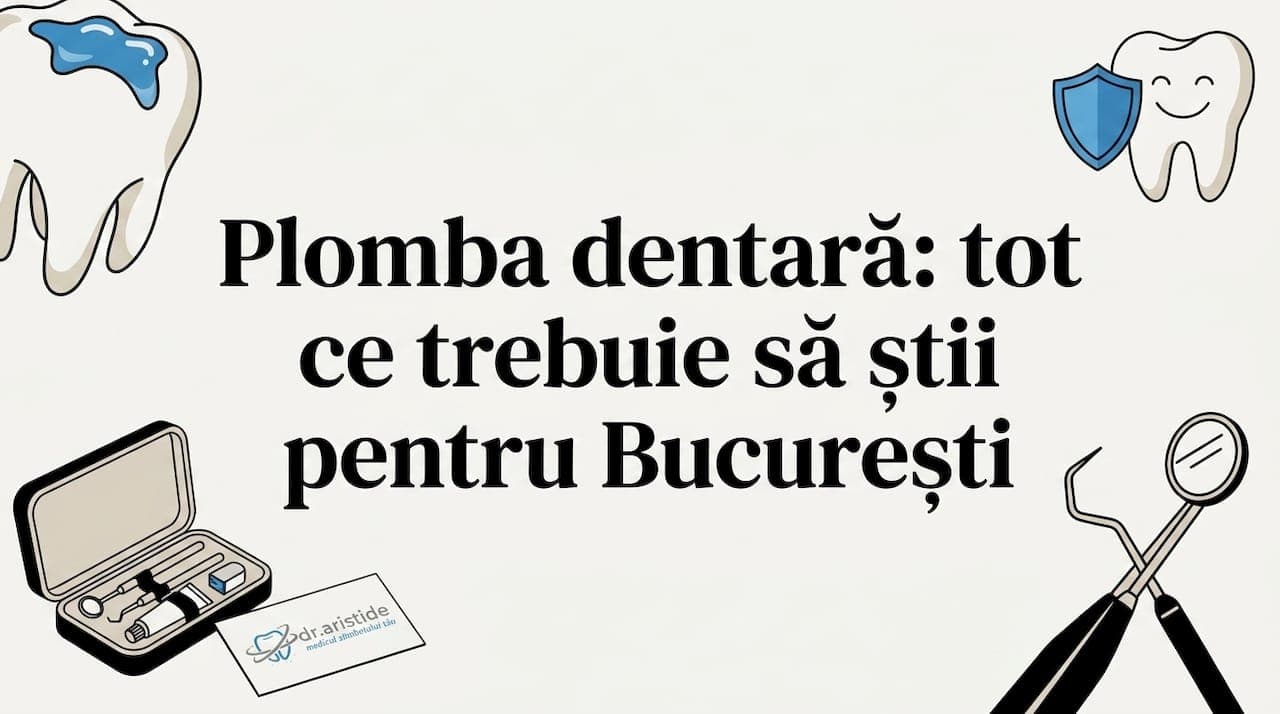 Plomba dentară: tot ce trebuie să știi pentru București