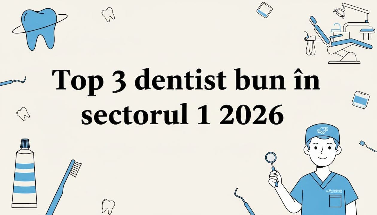 Top 3 dentist bun în sectorul 1 2026
