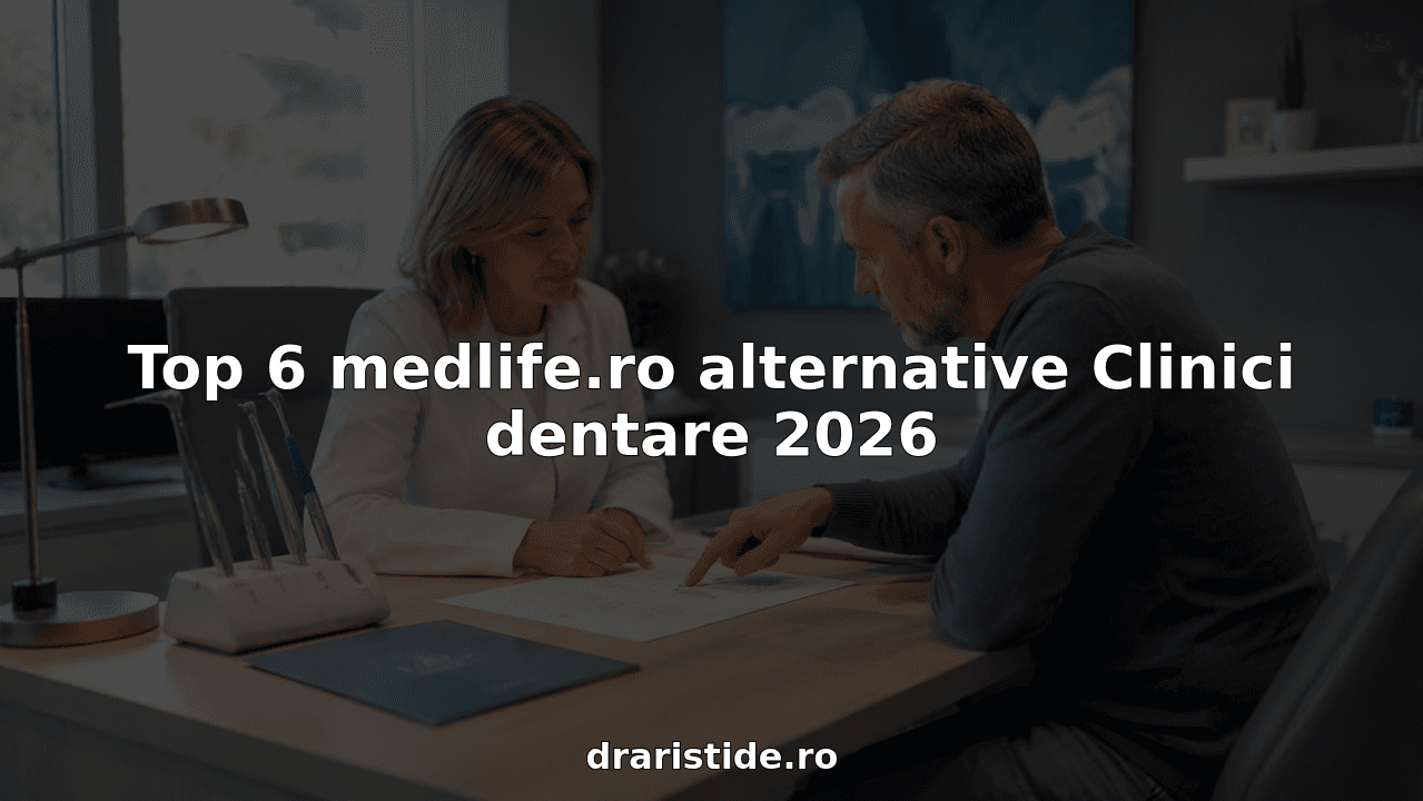 Top 6 medlife.ro alternative Clinici dentare 2026